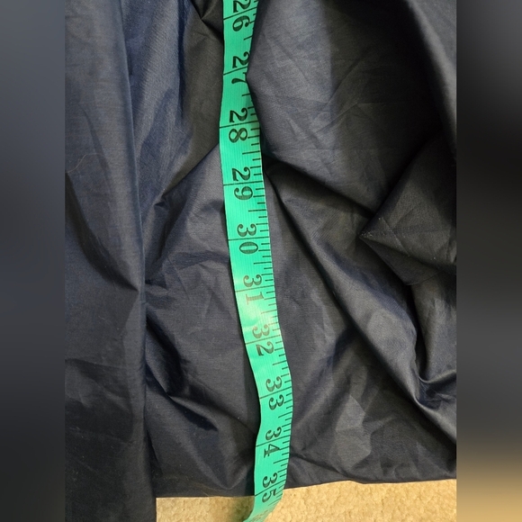 ZAC POSEN Designer Navy Blue Fit And Flare Lightweight Jacket With Hood. XS - Picture 14 of 14